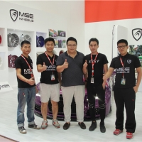 精品锻造轮毂品牌MSE惊艳2015CAS