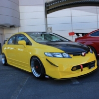 狂野小钢炮 改装思域亮相2014SEMA