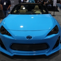 赛恩FR-S变蓝色精灵现身2014 SEMA 