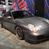 低调不低份 保时捷911亮相2014SEMA
